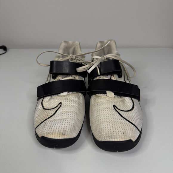 Nike Weightlifting Shoes Mens 12 White Romaleos 4 CrossFit Fitness main image 13